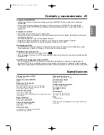 Preview for 123 page of Philips DVP3345V User Manual