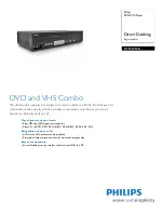 Philips DVP3345VB Specifications preview