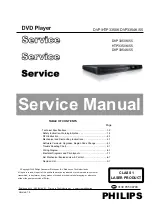 Philips DVP3350K/55 Service Manual preview