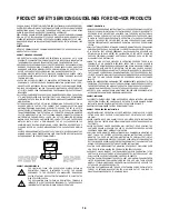 Preview for 4 page of Philips DVP3350V/01 Service Manual