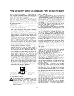 Предварительный просмотр 4 страницы Philips DVP3350V Service Manual