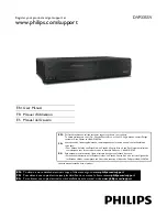 Philips DVP3355V User Manual preview