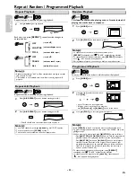 Предварительный просмотр 22 страницы Philips DVP3355V User Manual