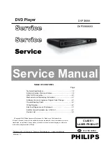 Preview for 1 page of Philips DVP3366K Service Manual