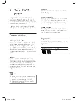 Preview for 6 page of Philips DVP3368 User Manual