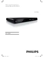 Philips DVP3388 User Manual preview