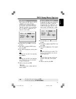 Preview for 33 page of Philips DVP3500 User Manual