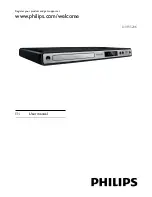 Preview for 1 page of Philips DVP3520K/93 User Manual