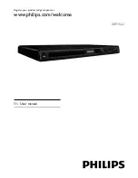 Philips DVP3522/55 User Manual preview