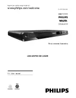 Preview for 1 page of Philips DVP3550KMX User Manual