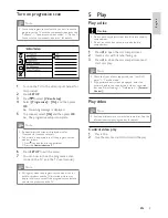 Preview for 9 page of Philips DVP3550KMX User Manual