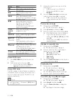 Preview for 10 page of Philips DVP3550KMX User Manual