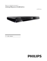 Preview for 1 page of Philips DVP3556 User Manual