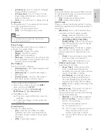 Preview for 17 page of Philips DVP3560 User Manual