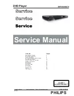 Philips DVP3560KX/78 Service Manual предпросмотр