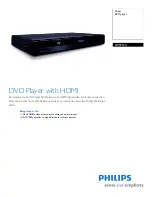 Preview for 1 page of Philips DVP3570 Specifications