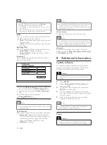 Preview for 17 page of Philips DVP3588K User Manual