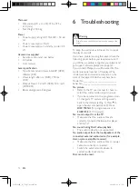 Preview for 14 page of Philips DVP3600K User Manual