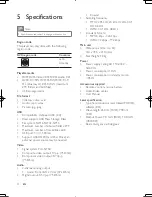 Preview for 14 page of Philips DVP3650K User Manual