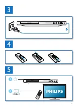 Preview for 5 page of Philips DVP3680K User Manual