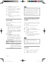 Preview for 10 page of Philips DVP3680KX User Manual