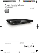 Philips DVP3690K User Manual preview