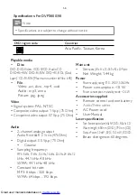 Preview for 6 page of Philips DVP3800/55 Service Manual