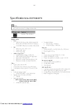 Preview for 7 page of Philips DVP3800/55 Service Manual