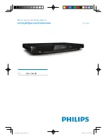 Philips DVP3800 User Manaul preview