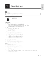 Preview for 23 page of Philips DVP3820K User Manual