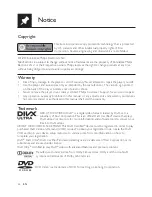 Preview for 26 page of Philips DVP3820K User Manual