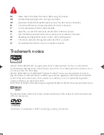 Preview for 2 page of Philips DVP3850 User Manual