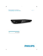 Preview for 1 page of Philips DVP3850G User Manual