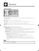 Preview for 88 page of Philips DVP3880 User Manual