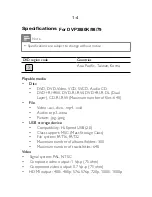 Предварительный просмотр 4 страницы Philips DVP3880K Service Manual