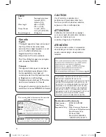 Preview for 4 page of Philips DVP3962 User Manual