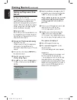 Preview for 20 page of Philips DVP3962 User Manual