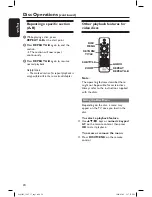 Preview for 24 page of Philips DVP3962 User Manual