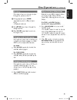 Preview for 25 page of Philips DVP3962 User Manual