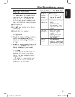 Preview for 29 page of Philips DVP3962 User Manual