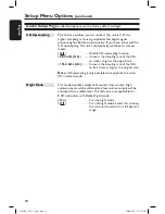 Preview for 38 page of Philips DVP3962 User Manual