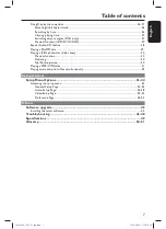 Preview for 7 page of Philips DVP3962B User Manual