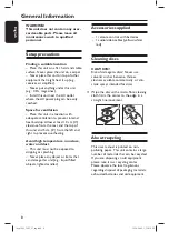 Preview for 8 page of Philips DVP3962B User Manual