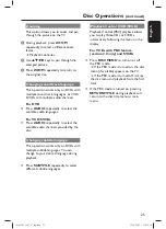 Preview for 25 page of Philips DVP3962B User Manual