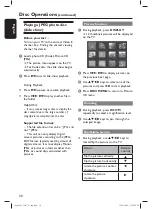 Preview for 30 page of Philips DVP3962B User Manual