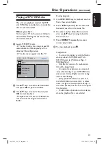 Preview for 31 page of Philips DVP3962B User Manual