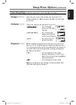 Preview for 39 page of Philips DVP3962B User Manual