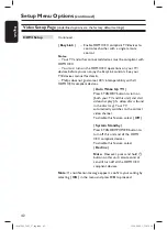 Preview for 42 page of Philips DVP3962B User Manual