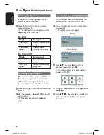 Preview for 26 page of Philips DVP3980K User Manual