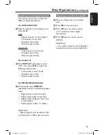 Preview for 27 page of Philips DVP3980K User Manual